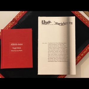 FIRST EDITION BOOKS ABLOH-ISMS & THE INCIDENTS WORDS OF OFF-WHITE VIRGIL ABLOH